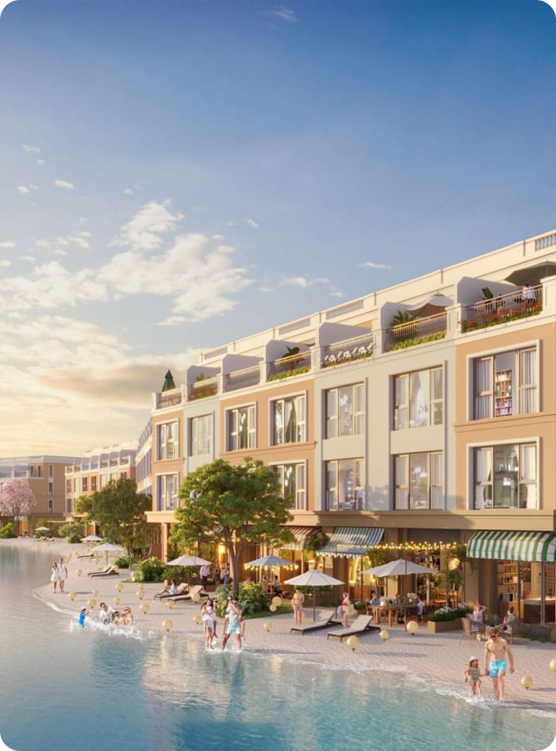 Bãi biển và resort